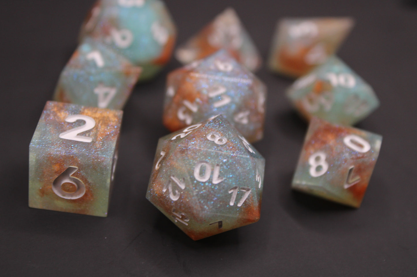 Nebula Dice - 9 Piece Dice Set