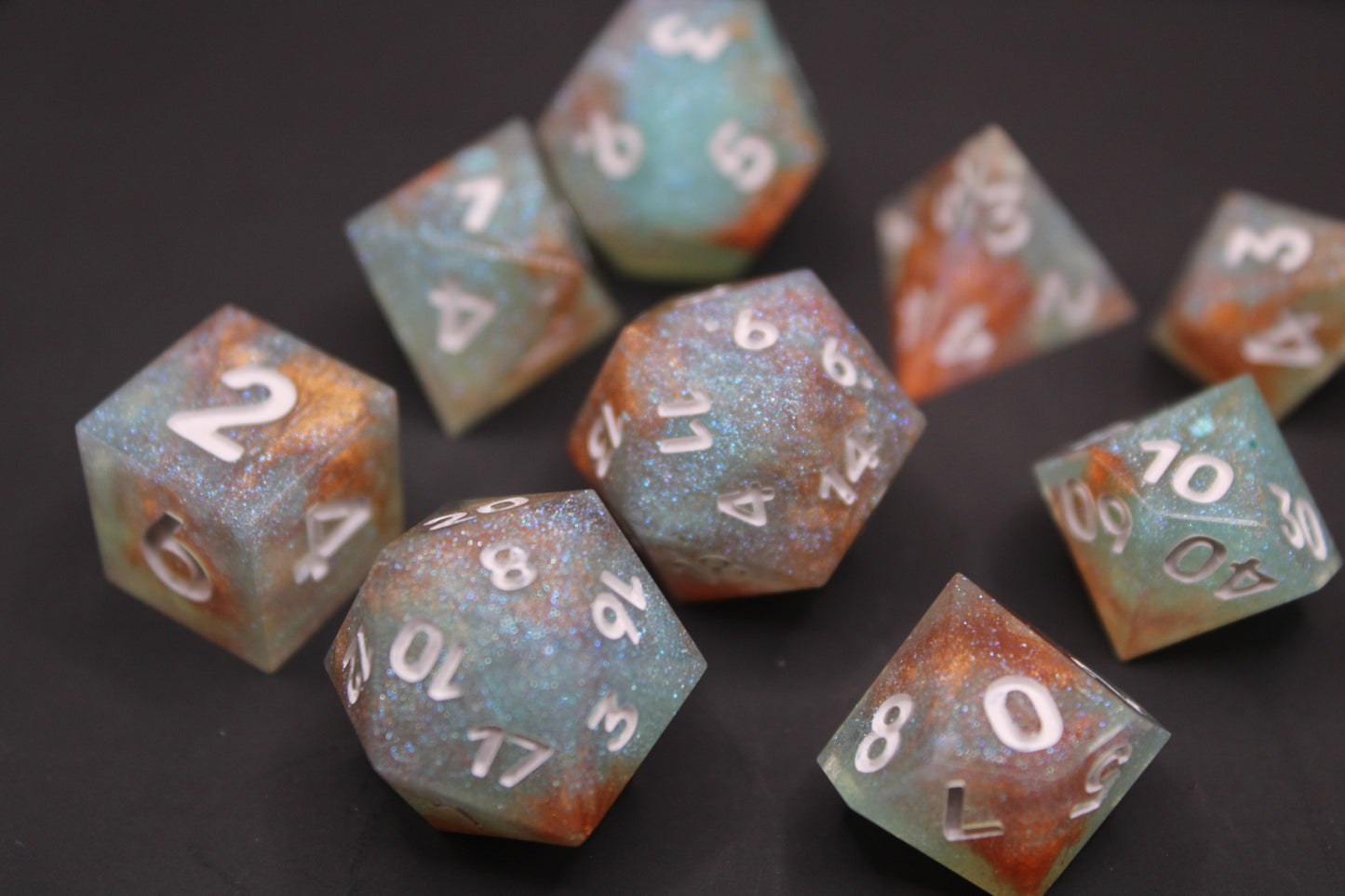 Nebula Dice - 9 Piece Dice Set